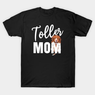 Toller Mom With A Puppy Hanging T-Shirt